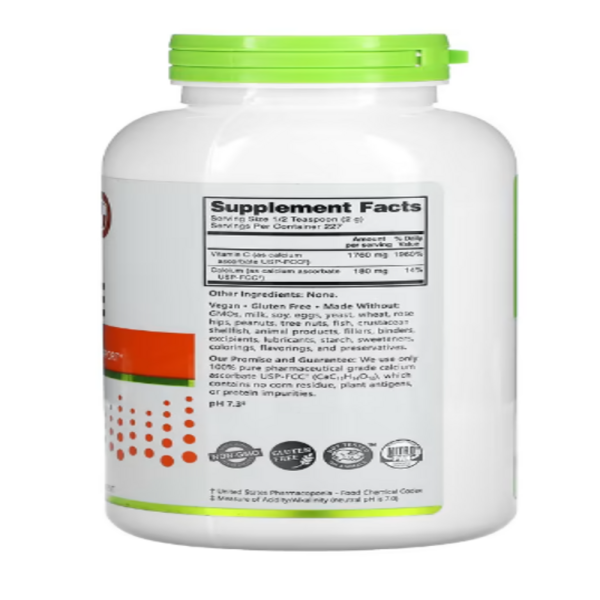 NutriBiotic, Immunity, Calcium Ascorbate, 16 oz (454 g)