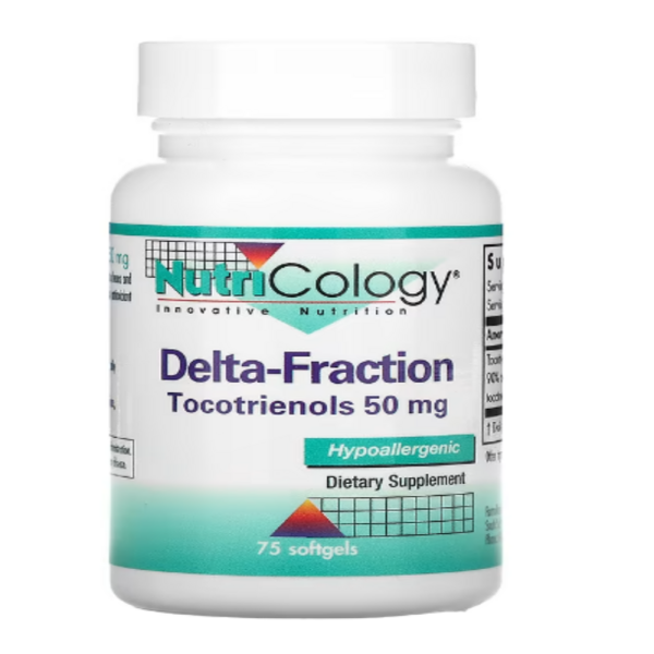 Nutricology, Delta-Fraction, Tocotrienols, 50 mg, 75 Softgels
