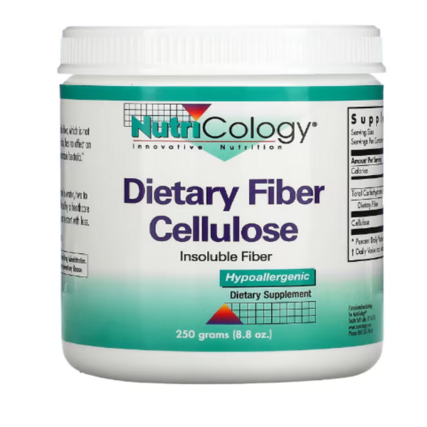 Nutricology, Dietary Fiber Cellulose, 8.8 oz (250 g)