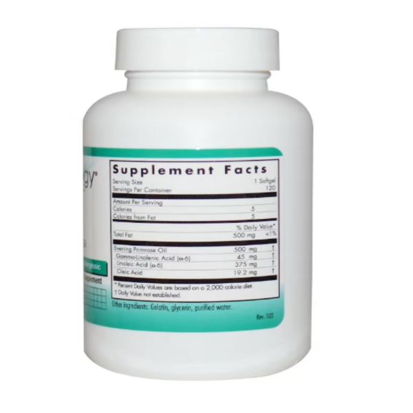 Nutricology, EPO, Evening Primrose Oil, 120 Softgels