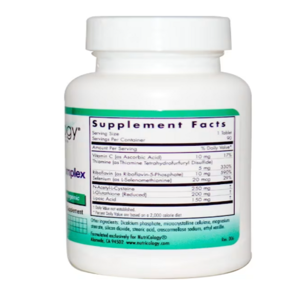 Nutricology, Glutathione Complex, 90 Tablets