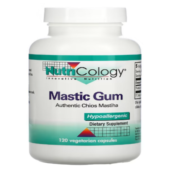 Nutricology, Mastic Gum, 120 Vegetarian Capsules