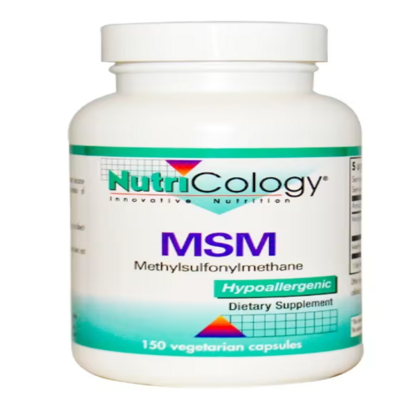 Nutricology, MSM, (Methylsulfonylmethane), 150 Veggie Caps
