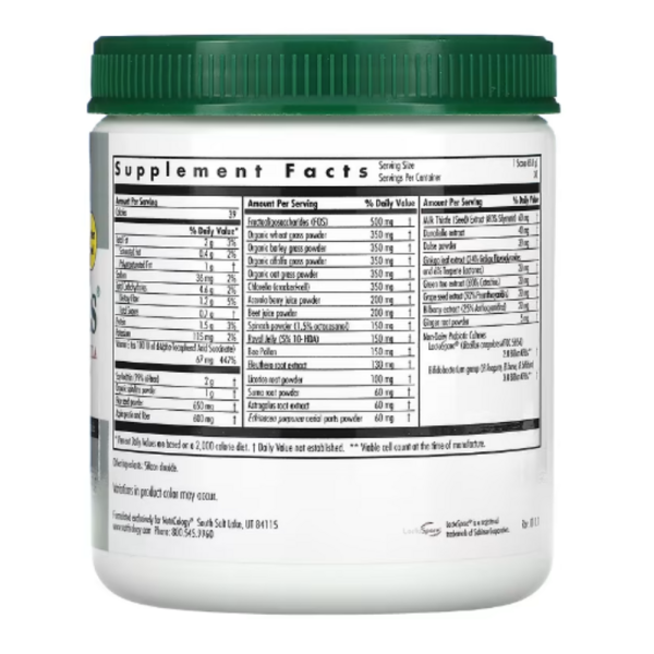 Nutricology, ProGreens with Advanced Probiotic Formula, 9.27 oz (265 g)