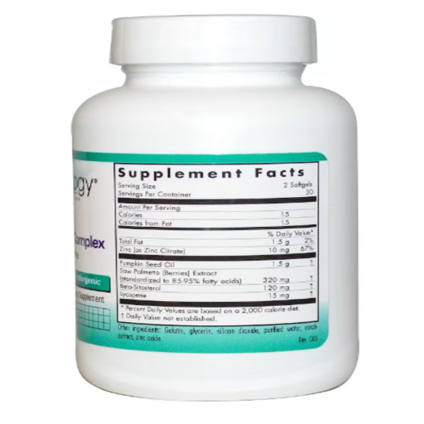 Nutricology, Saw Palmetto Complex, with Lycopene, 60 Softgels
