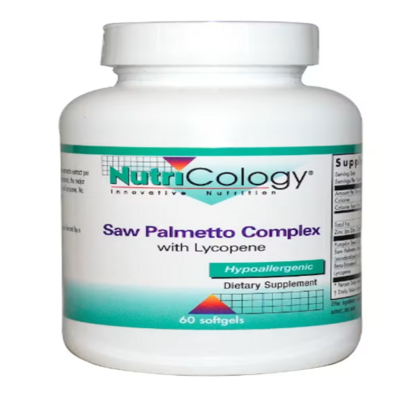Nutricology, Saw Palmetto Complex, with Lycopene, 60 Softgels