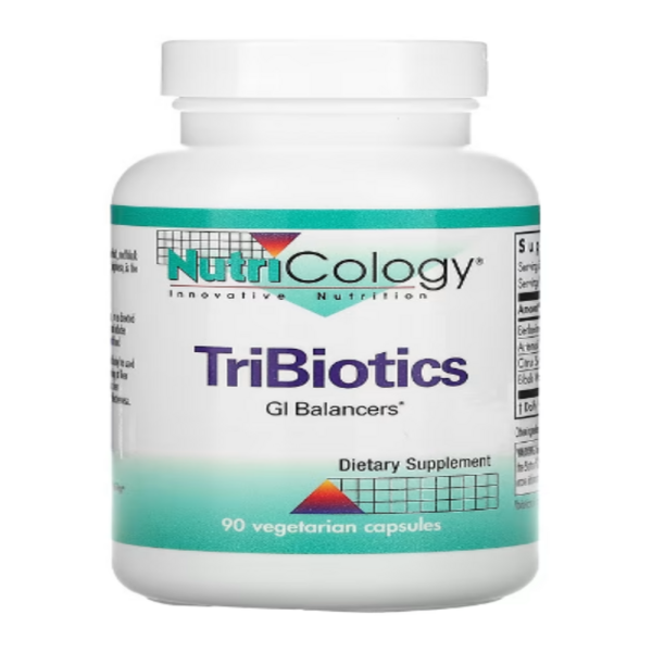 Nutricology, TriBiotics, 90 Vegetarian Capsules