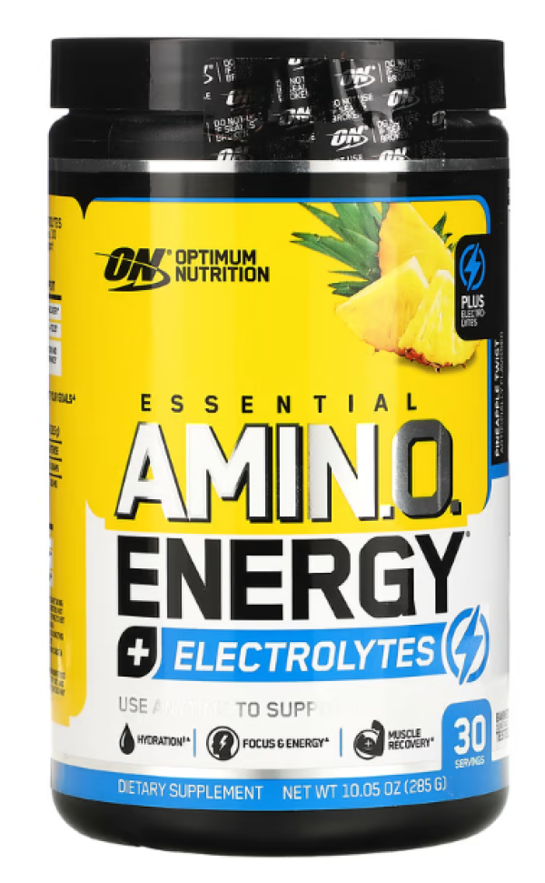 Optimum Nutrition, ESSENTIAL AMIN.O. ENERGY + ELECTROLYTES, Pineapple Twist, 10.05 oz (285 g)