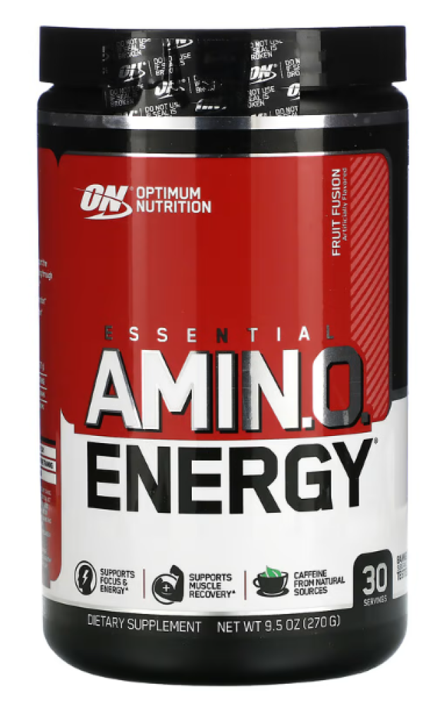 Optimum Nutrition, ESSENTIAL AMIN.O. ENERGY, Fruit Fusion, 9.5 oz (270 g)