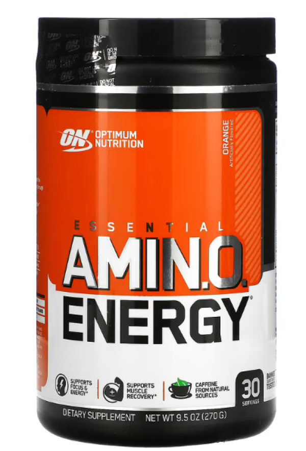 Optimum Nutrition, ESSENTIAL AMIN.O. ENERGY, Orange , 9.5 oz (270 g)