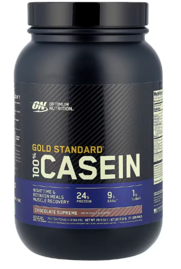Optimum Nutrition, Gold Standard® 100% Casein, Chocolate Supreme, 1.87 lb (850 g)
