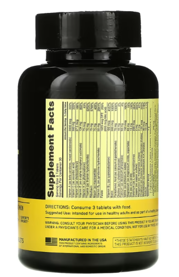 Optimum Nutrition, Opti-Men, 90 Tablets