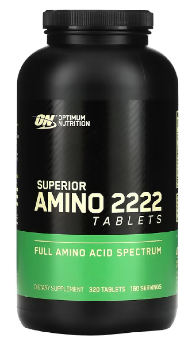 Optimum Nutrition, Superior Amino 2222 Tabs, 320 Tablets