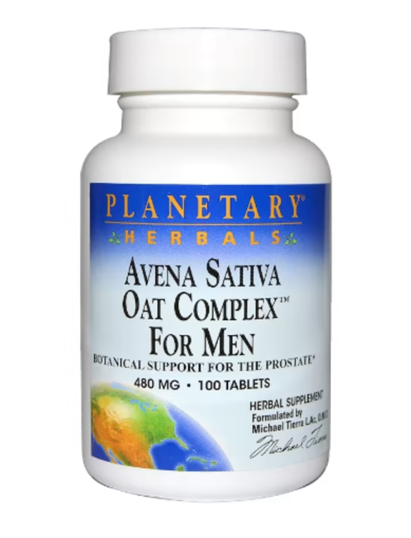 Planetary Herbals Avena Sativa Oat Complex™ for Men -- 480 mg - 100 Tablets