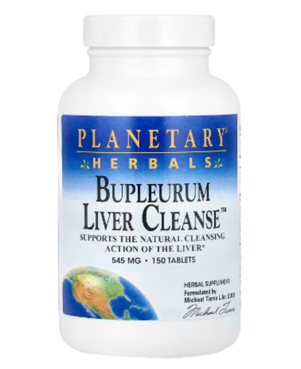 Planetary Herbals, Bupleurum Liver Cleanse, 545 mg, 150 Tablets (272 mg per Tablet)