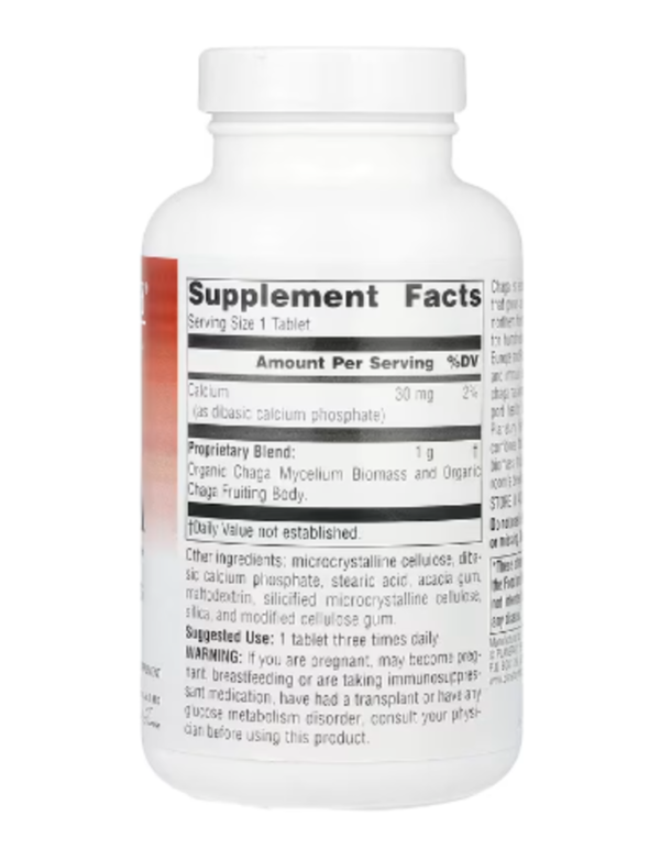 Planetary Herbals, Full Spectrum Chaga, 1,000 mg, 120 Tablets