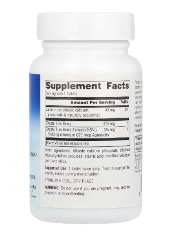 Planetary Herbals, Full Spectrum, Vitex Extract, 500 mg, 60 Tablets