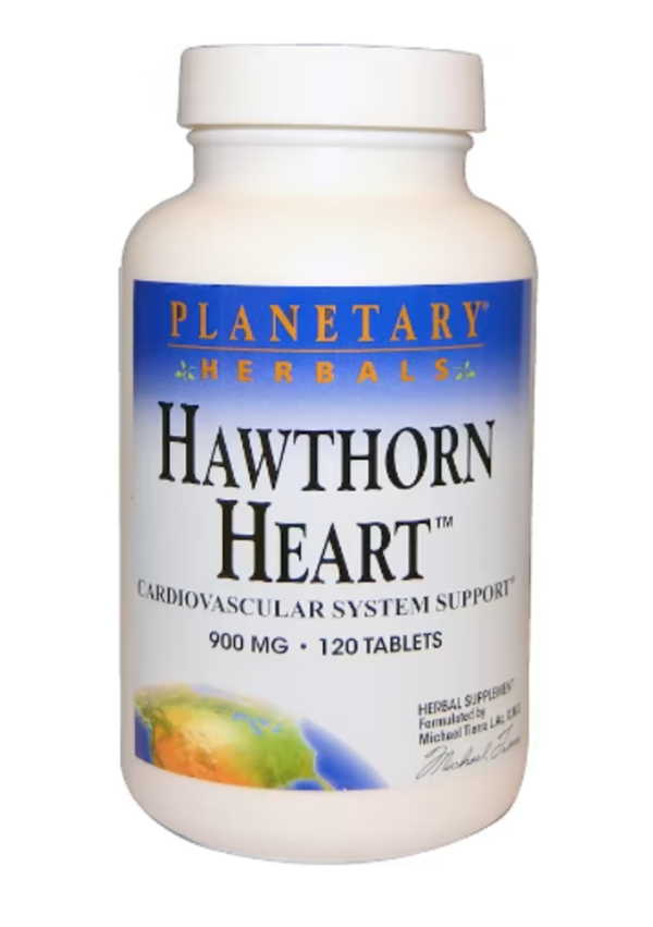 Planetary Herbals, Hawthorn Heart, 900 mg, 120 Tablets (Discontinued Item)C