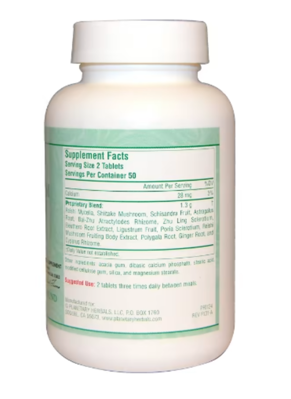 Planetary Herbals Reishi Mushroom Supreme™ -- 650 mg - 100 Tablets