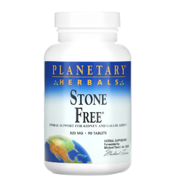 Planetary Herbals, Stone Free, 820 mg, 90 Tablets