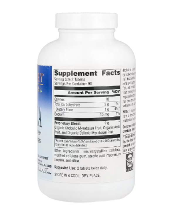 Planetary Herbals, Triphala, GI Tract Wellness, 1,000 mg, 180 Tablets