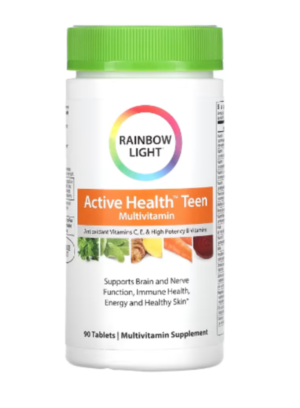 Rainbow Light, Active Health Teen, 90 Tablets
