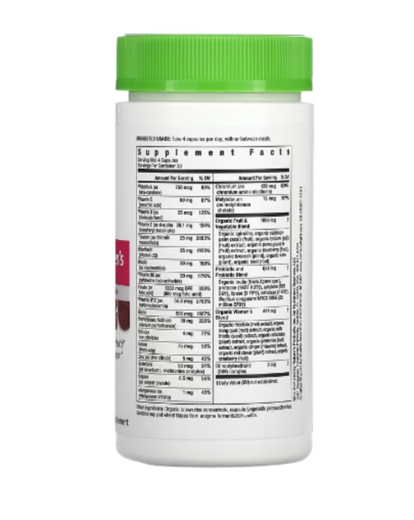 Rainbow Light, Certified Women's Multivitamin, 120 Capsules