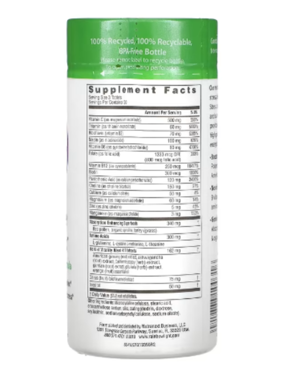 Rainbow Light, Complete B-Complex, High Potency Formula, 90 Tablets