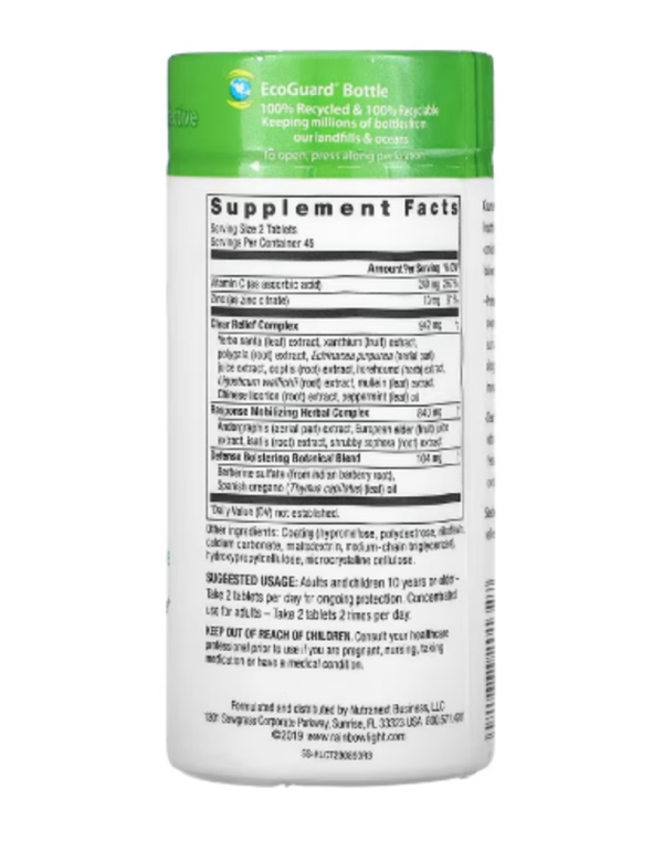 Rainbow Light, Counter Attack®, 90 Tablets