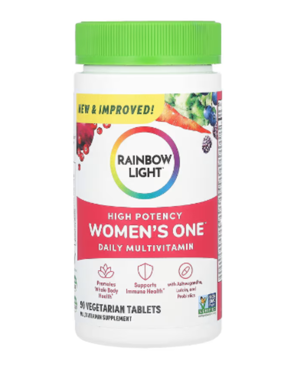Rainbow Light, High Potency, Women's One, Daily Multivitamin , 90 Vegetarian Tablets