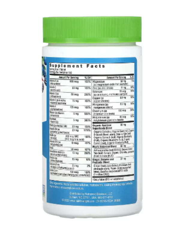 Rainbow Light, Men's One Daily Multivitamin, High Potency, 150 Vegetarian Tablets