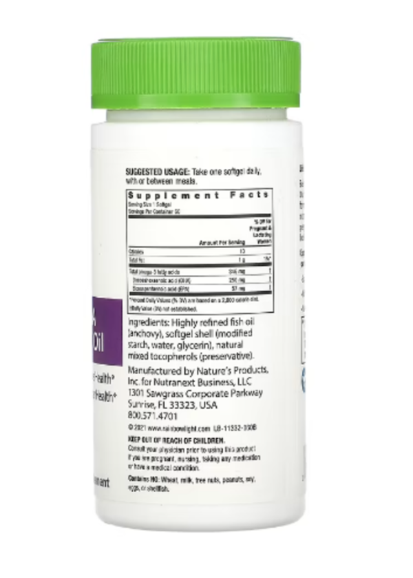 Rainbow Light, Prenatal DHA, Omega-3 Fish Oil, 60 Softgels