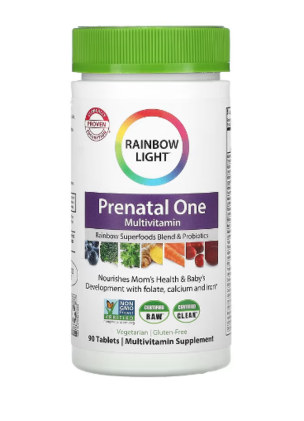 Rainbow Light, Prenatal One Multivitamin, 90 Tablets