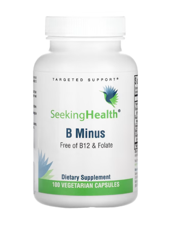 Seeking Health, B-Minus, 100 Vegetarian Capsules
