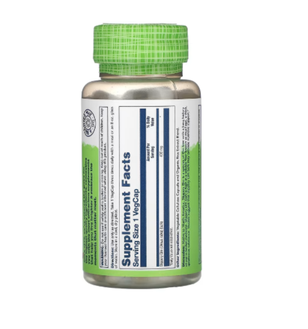 Solaray, Slippery Elm, 400 mg, 100 VegCaps