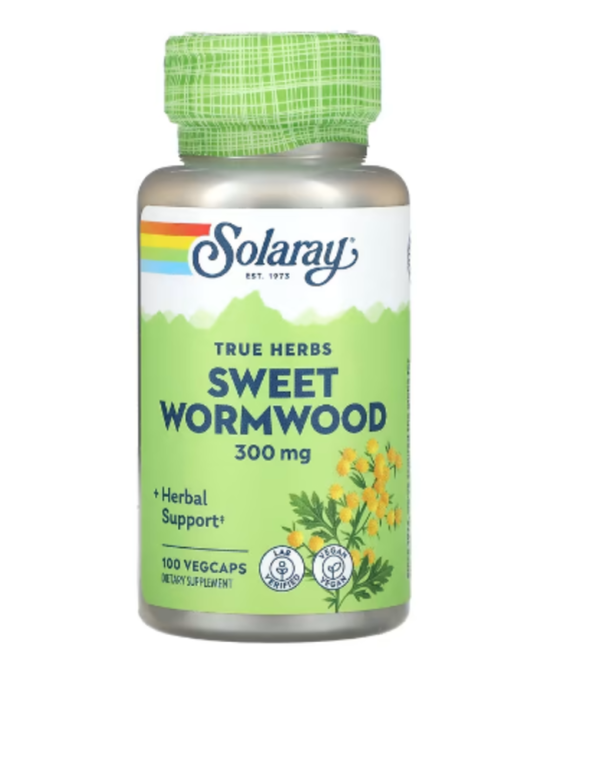 Solaray, Sweet Wormwood, 300 mg, 100 VegCaps