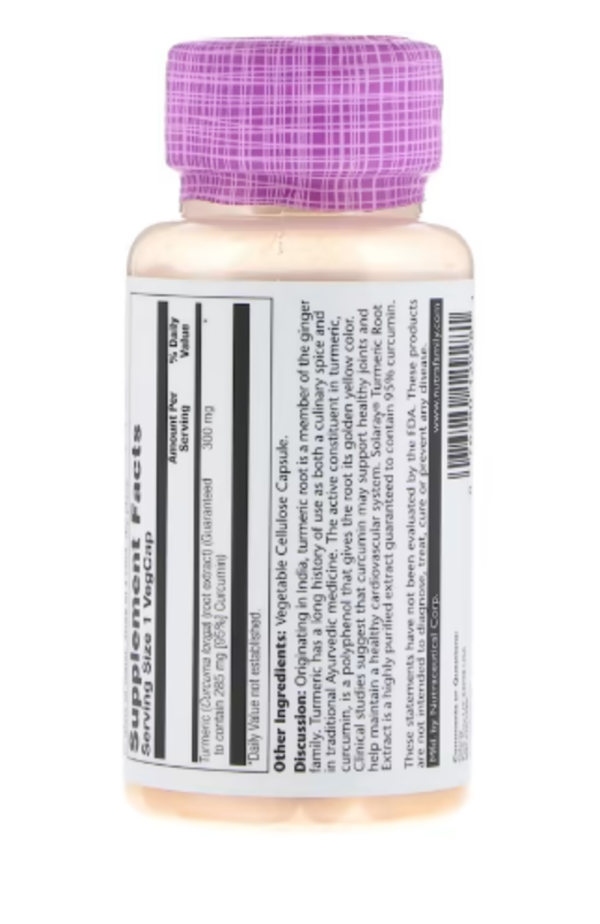 Solaray, Turmeric Root Extract, 300 mg, 120 VegCaps