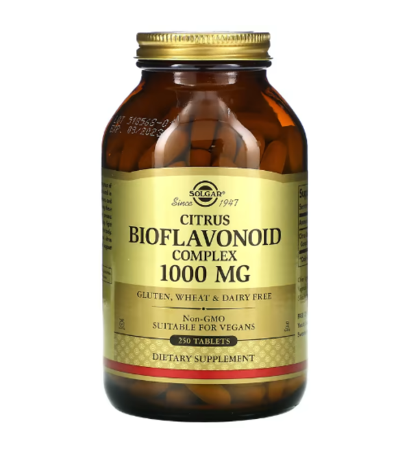 Solgar, Citrus Bioflavonoid Complex, 1,000 mg, 250 Tablets