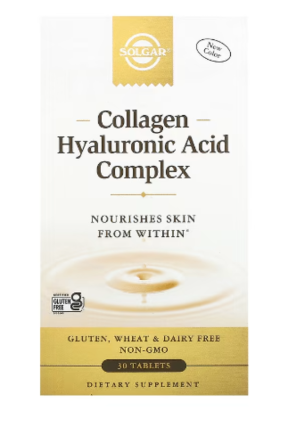 Solgar, Collagen Hyaluronic Acid Complex, 30 Tablets