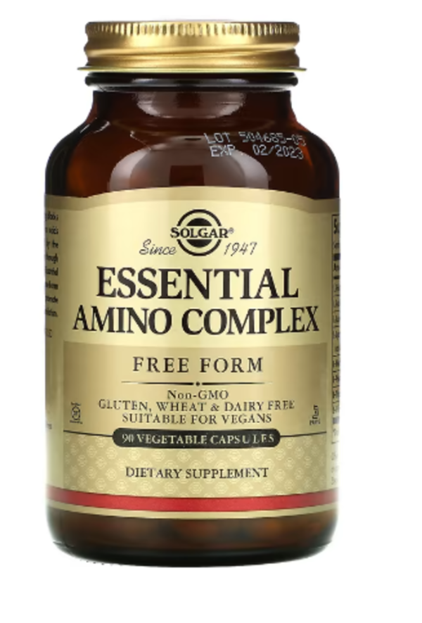 Solgar, Essential Amino Complex, 90 Vegetable Capsules