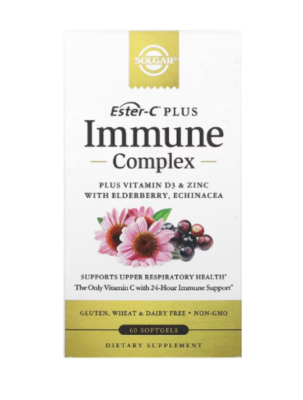 Solgar, Ester-C Plus, Immune Complex, 60 Softgels