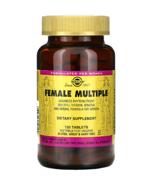 Solgar, Female Multiple, 120 Tablets