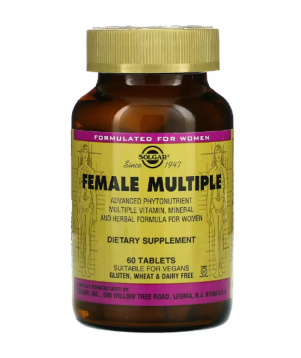 Solgar, Female Multiple, 60 Tablets