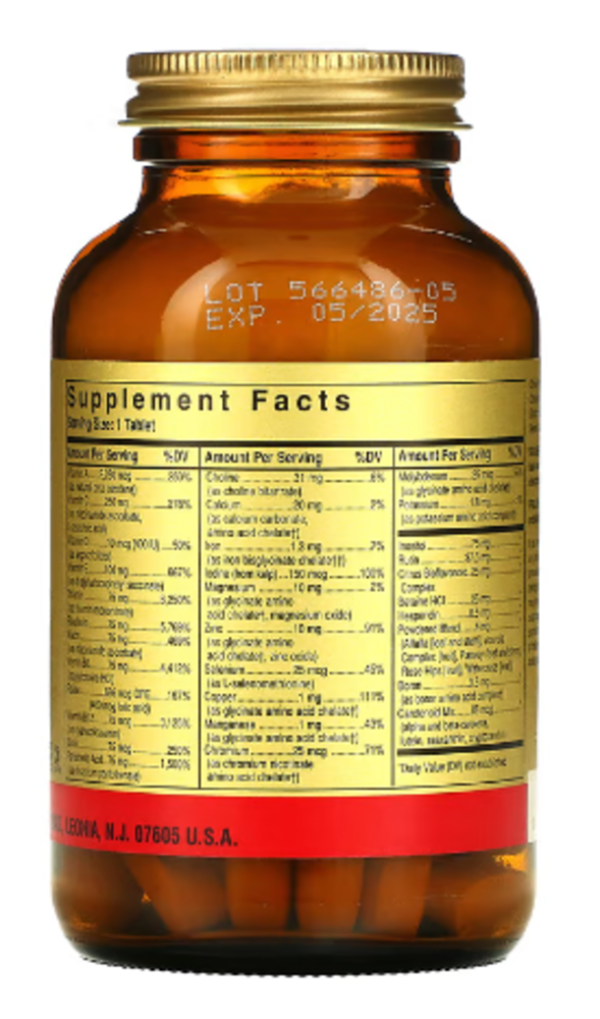 Solgar, Formula V, VM-75, Multiple Vitamins with Chelated Minerals, 90 Tablets