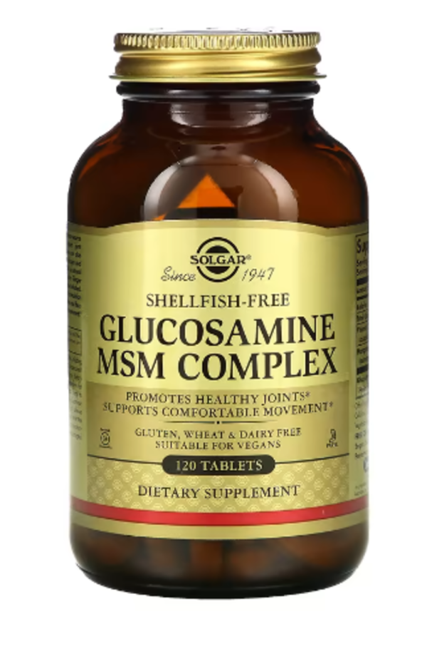 Solgar, Glucosamine MSM Complex, 120 Tablets