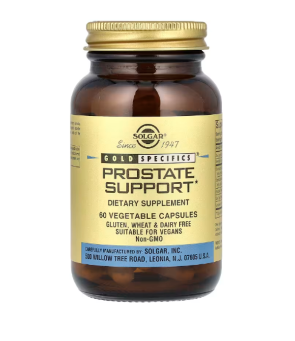 Solgar, Gold Specifics, Prostate Support, 60 Vegetable Capsules