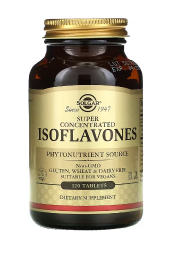Solgar, Isoflavones, Super Concentrated , 120 Tablets