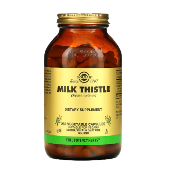 Solgar, Milk Thistle, 250 Vegetable Capsules