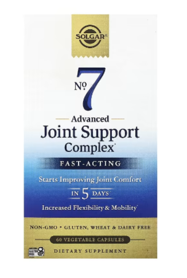 Solgar, No.7, Advanced Joint Support Complex, 60 Vegetable Capsules