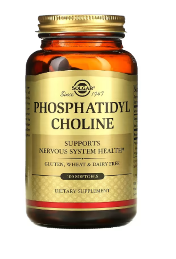 Solgar, Phosphatidyl Choline, 100 Softgels